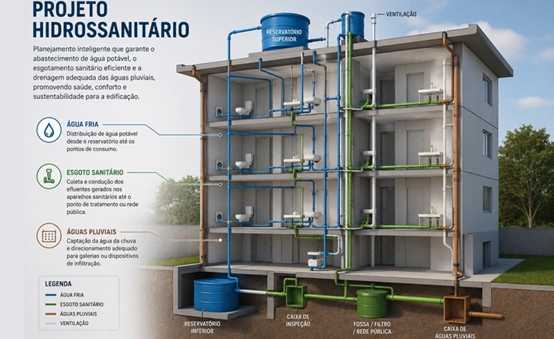 Projetos Hidrossanitários